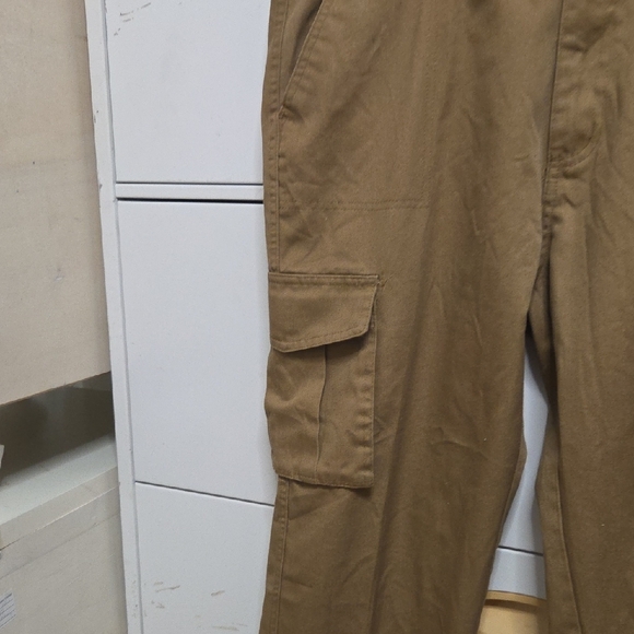 Denim & Rivets Men's Brown Cargo Pants Size 36 Classic Utility Workwear - Picture 5 of 8